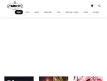 Tablet Screenshot of bandtrinity.com